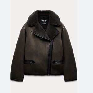 Brand New No Tags Zara Double Faced Jacket